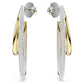 Swarovski Hyperbola Hoop Earrings