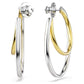 Swarovski Hyperbola Hoop Earrings