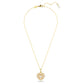Swarovski Hyperbola Crystal Pearl Heart Pendant Necklace