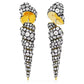 Swarovski Idyllia Asymmetrical Shell Drop Earrings