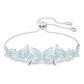 Swarovski Idyllia Lilia Butterfly White Rose Gold Bracelet