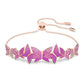 Swarovski Idyllia Lilia Butterfly White Rose Gold Bracelet