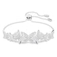 Swarovski Idyllia Lilia Butterfly White Rose Gold Bracelet