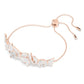 Swarovski Idyllia Lilia Butterfly White Rose Gold Bracelet