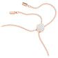 Swarovski Idyllia Lilia Butterfly White Rose Gold Bracelet