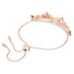 Swarovski Idyllia Lilia Butterfly White Rose Gold Bracelet