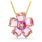 Swarovski Idyllia Pink Flower Necklace