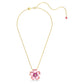 Swarovski Idyllia Pink Flower Necklace