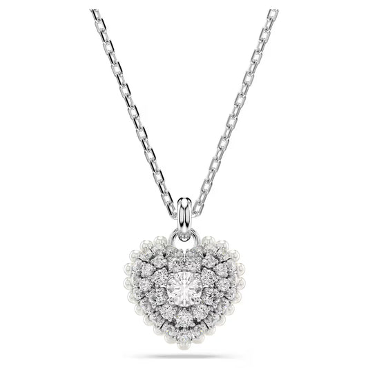 Swarovski Idyllia White Heart Pendant