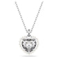 Swarovski Idyllia White Heart Pendant