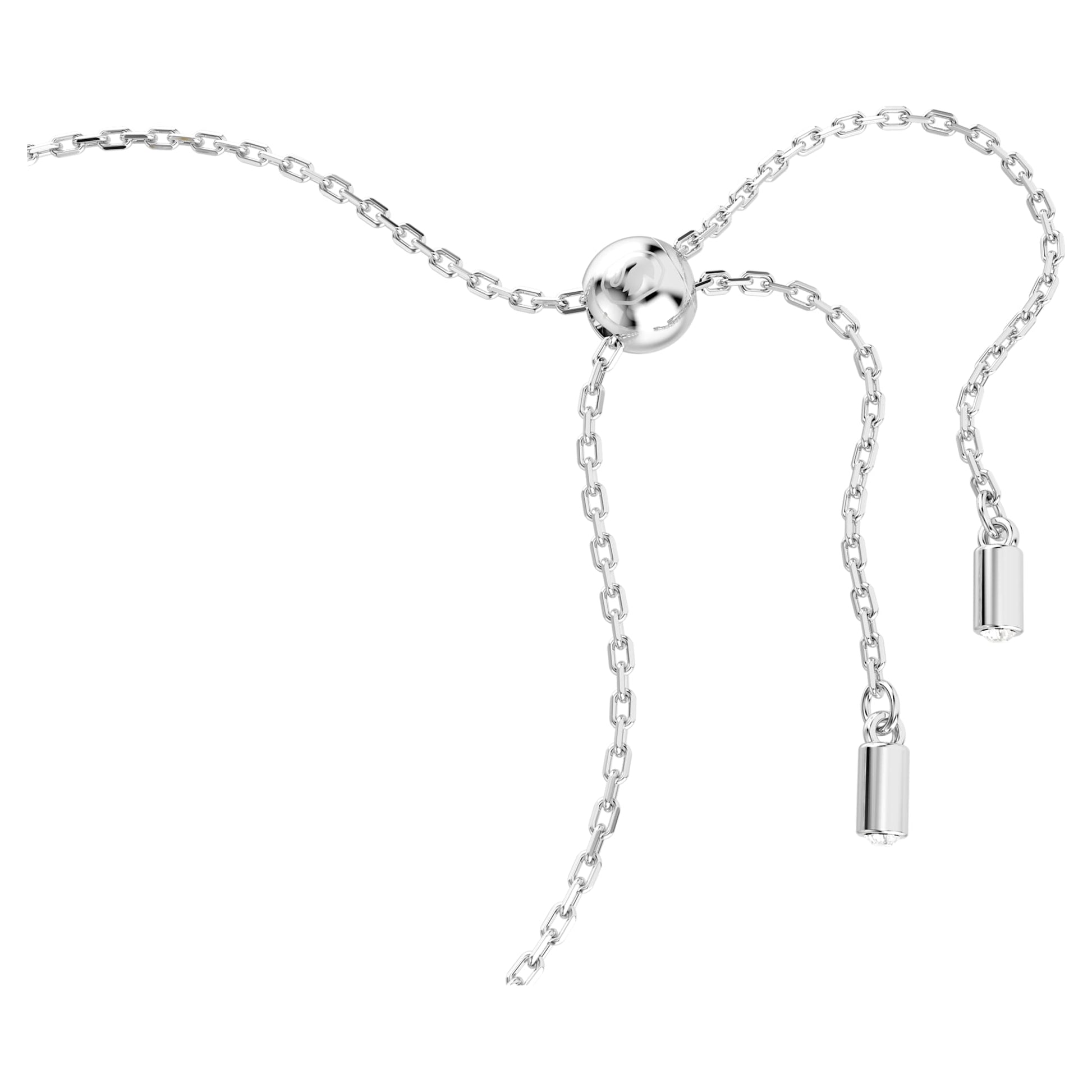 Swarovski Matrix Yellow Rhodium-Plated Tennis Bracelet with Mixed Cuts