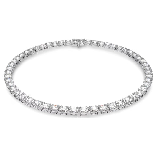 Swarovski Elegant Square Cut Tennis Necklace