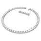 Swarovski Elegant Square Cut Tennis Necklace