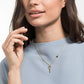 Swarovski Tarot Magic Key Necklace: Gold-Plated Crystal-Embellished Delicate Layering Pendant