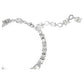 Swarovski Mesmera Double-Row White Rhodium-Plated Bracelet with Zirconia
