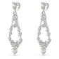Swarovski  Mesmera Long Chandelier Clip Earrings