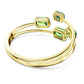 Swarovski Millenia Octagon Cut Green Crystal Bangle Bracelet