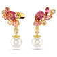 Swarovski Gema Pearl Flower Drop Earrings