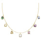 Swarovski Stilla Multicolored Crystal Necklace