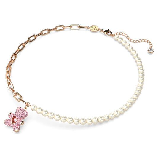 Swarovski Teddy Bear Pendant Necklace